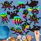 Ocean Animals Scratch Cards - 63PCS DIY Under The Sea Magic Art Color Craft Scratch Card Kit for Kids Dolphin Tortoise Magic Rainbow Art Kit for Kids Birthday Party Favors School Activity